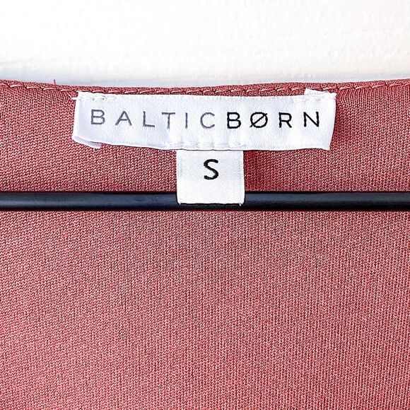 Baltic Born satin midi dress. - Picture 6 of 14